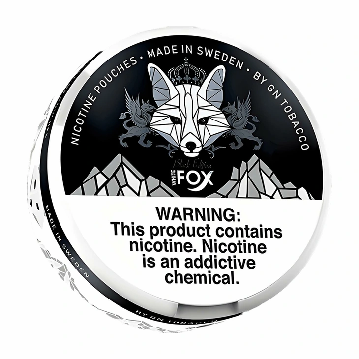 Черные никотиновые пакетики White Fox